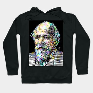 ROBERT BROWNING watercolor and ink portrait Hoodie